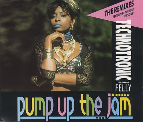 Technotronic Pump Up The Jam Remixes German CD single (CD5 / 5